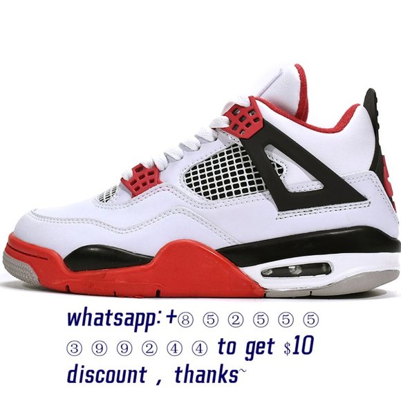 Jordan 4 Fire Red main image 4
